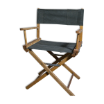 Fauteuil metteur en scne vintage