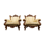 Fauteuils mid - century sculpts italie