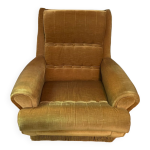 Fauteuil moutarde