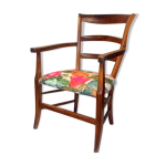 Fauteuil en noyer du dbut du xxme