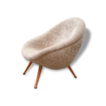 Fauteuil oeuf egg anne 50