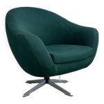 Fauteuil oeuf vintage vert Fauteuil oeuf vintage vert