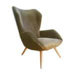 Fauteuil à oreilles des années 50 Fauteuil à oreilles des années 50