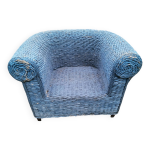 Fauteuil en osier