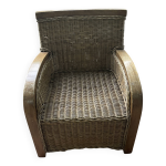 Fauteuil en osier pour enfant