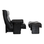 Fauteuil et ottoman otto zapf « follow me » pour knoll international Fauteuil et ottoman otto zapf « follow me » pour knoll international