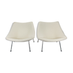 Fauteuils oyster de pierre paulin pour artifort, ann�es 1980