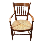 Fauteuil paille