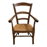 Fauteuil paill.