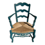 Fauteuil paill style provenal