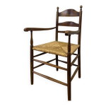 Fauteuil paill vintage