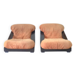 Fauteuils en pin par renato toso et roberto pamio pour stilwood, 1970 Fauteuils en pin par renato toso et roberto pamio pour stilwood, 1970