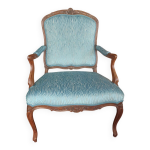 Fauteuil � la reine louis xv restaur�