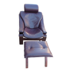 Fauteuil et repose pied kroken
