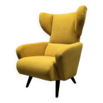 Fauteuil restauré du milieu du siècle Fauteuil restauré du milieu du siècle