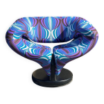 Fauteuil type ribbon dans le goût de pierre paulin Fauteuil type ribbon dans le goût de pierre paulin