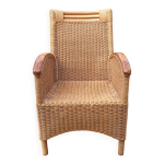 Fauteuil rotin et bambou