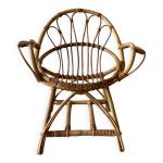 Fauteuil en rotin enfant