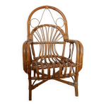 Fauteuil en rotin enfant