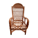 Fauteuil rotin enfant
