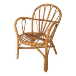 Fauteuil rotin enfant