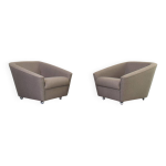 Fauteuils de salon allemands de l'ère spatiale, années 1960, lot de 2 Fauteuils de salon allemands de l'ère spatiale, années 1960, lot de 2