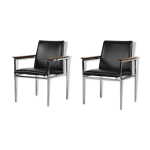 Fauteuils scandinaves en cuir noir du milieu du siècle par sigvard bernadotte pour france & søn, années ... Fauteuils scandinaves en cuir noir du milieu du siècle par sigvard bernadotte pour france & søn, années ...