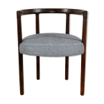 Fauteuil scandinave en palissandre ole gjerlov - knudsen, 1960