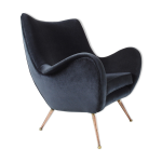 Fauteuil sculptural de melchiorre bega de 1955