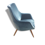 Fauteuil sculpturale organique annes 50 60