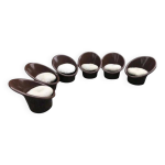 Fauteuils skopa par ole gjerlov knudsen & torben lind par orth plast / ikea