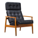 Fauteuil avec structure modèle fd 164 d'arne vodder et accoudoirs modèle 118 de grete jalk en teck et ... Fauteuil avec structure modèle fd 164 d'arne vodder et accoudoirs modèle 118 de grete jalk en teck et ...