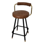 Fauteuil / tabouret de bar cuir