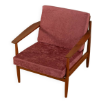 Fauteuil en teck des années 1960 Fauteuil en teck des années 1960