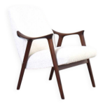 Fauteuil tenor mid - century en teck et boucle de møre lenestolfabrikk, 1960s Fauteuil tenor mid - century en teck et boucle de møre lenestolfabrikk, 1960s