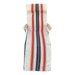 Fauteuil, transat de jardin vintage