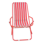 Fauteuil transat  vintage  de jardin