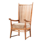 Fauteuil  trne  bas van pelt pour my home pays - bas 1938