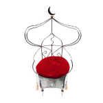 Fauteuil trne dit roxanne princesse des djinns de sylvie corrette