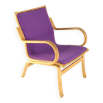 Fauteuils vejle en tissu violet