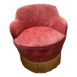 Fauteuil en velours