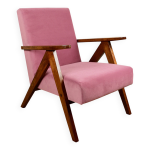 Fauteuil vintage b - 310 var rose jade structurel ann�es 1970 - 2 exemplaires disponibles