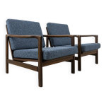 Fauteuils vintage b - 7522 de zenon b?czyk, pologne, annes 1960, lot de 2