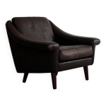 Fauteuil vintage en cuir matador Fauteuil vintage en cuir matador