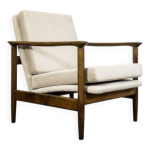 Fauteuil vintage par edmund homa, gfm, pologne, années 1960 Fauteuil vintage par edmund homa, gfm, pologne, années 1960