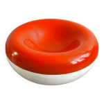 Fauteuil vintage oscillant 1960 charles zublena les plastiques de bourgogne 60s Fauteuil vintage oscillant 1960 charles zublena les plastiques de bourgogne 60s