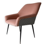 Fauteuil vintage shell, ann�es 1960, r�publique d�mocratique allemande, restaur�