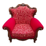 Fauteuil vintage style louis xvi Fauteuil vintage style louis xvi