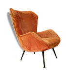 Fauteuil wing chair bergere easy chair annes 50