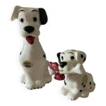 Figurines disney 101 dalmatiens pongo & rolly Figurines disney 101 dalmatiens pongo & rolly
